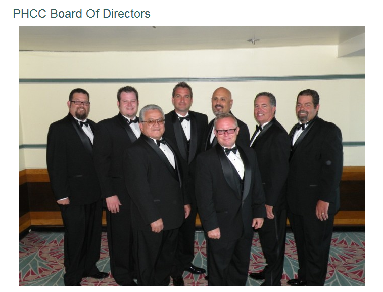 Chris Fults in PHCC Board photo - 2011